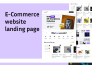 design figma, UX UI website design ,wordpress landing page